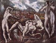 El Greco Laocoon oil on canvas